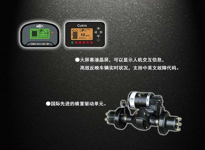 A系列1-3.5吨蓄电池叉车