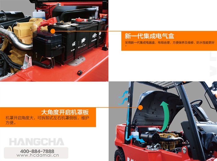 1-3.8吨X系列内燃叉车